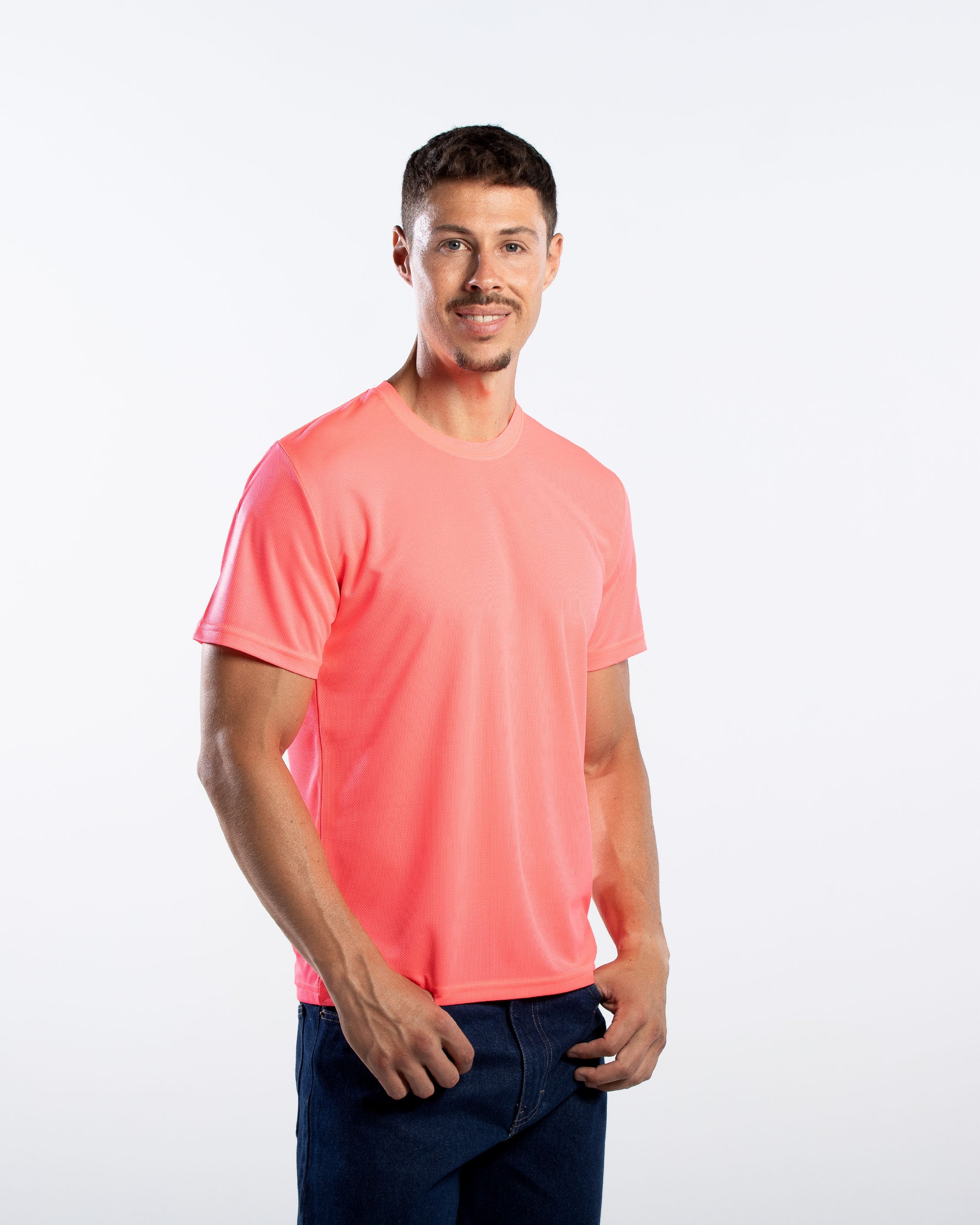 Playera Cuello Redondo Hombre Manga Corta Crew
