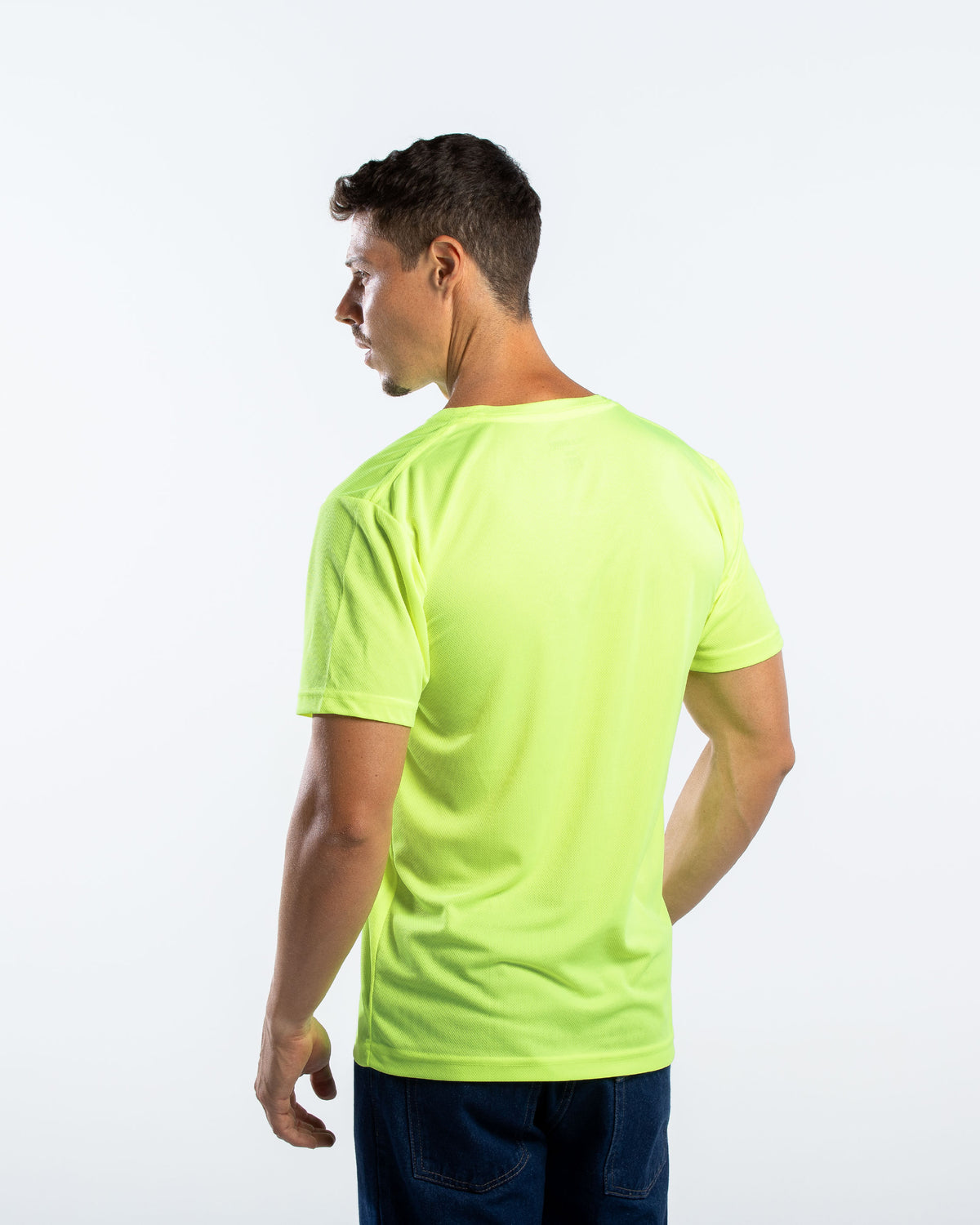 Playera Cuello Redondo Hombre Manga Corta Crew