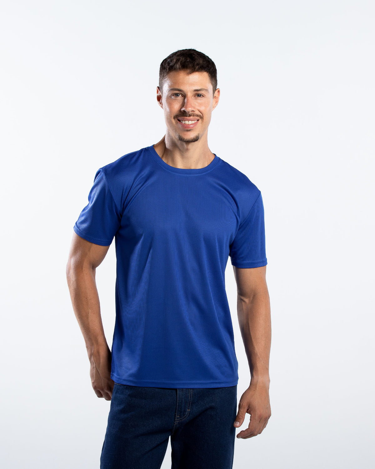Playera Cuello Redondo Hombre Manga Corta Crew