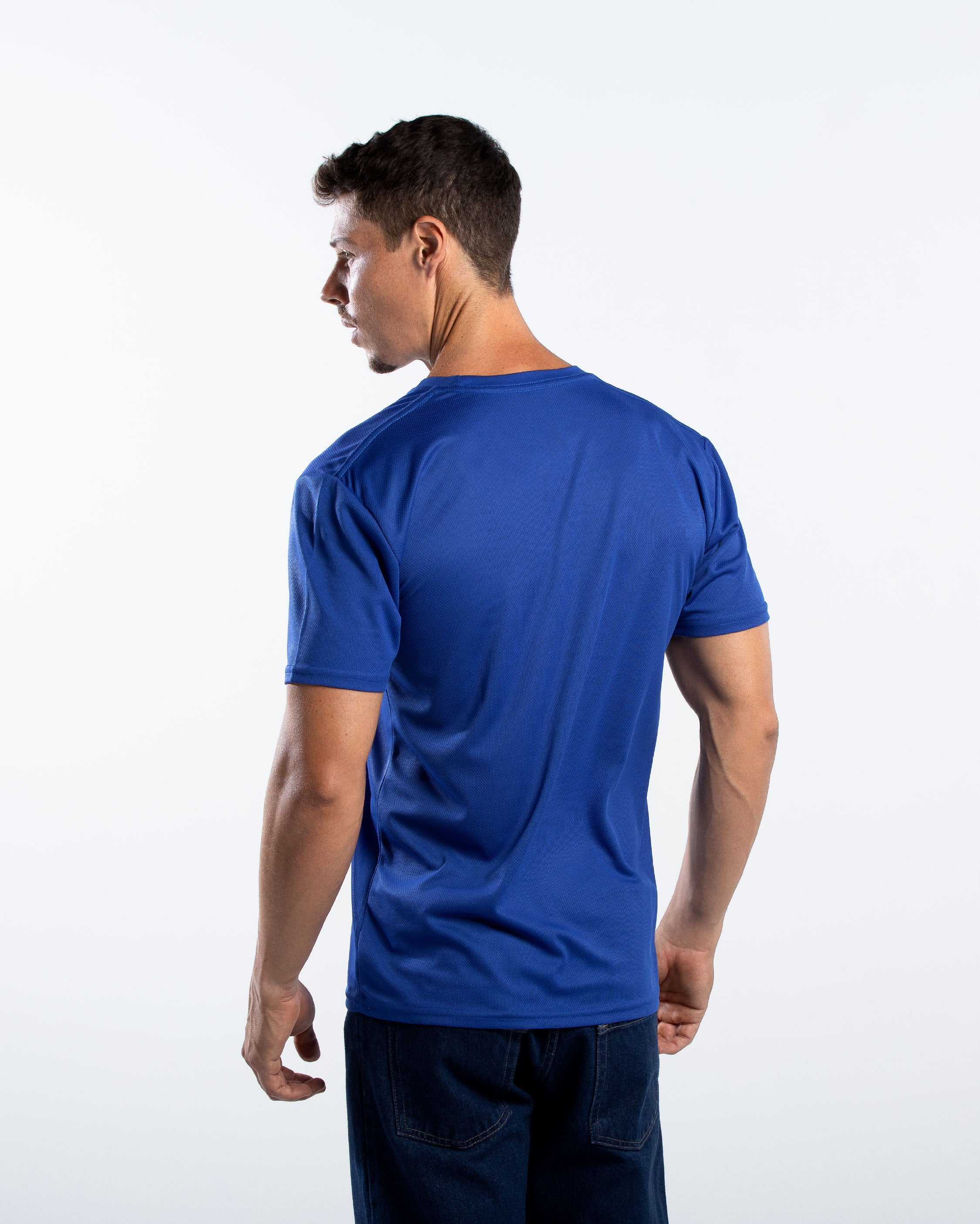 Playera Cuello Redondo Hombre Manga Corta Crew