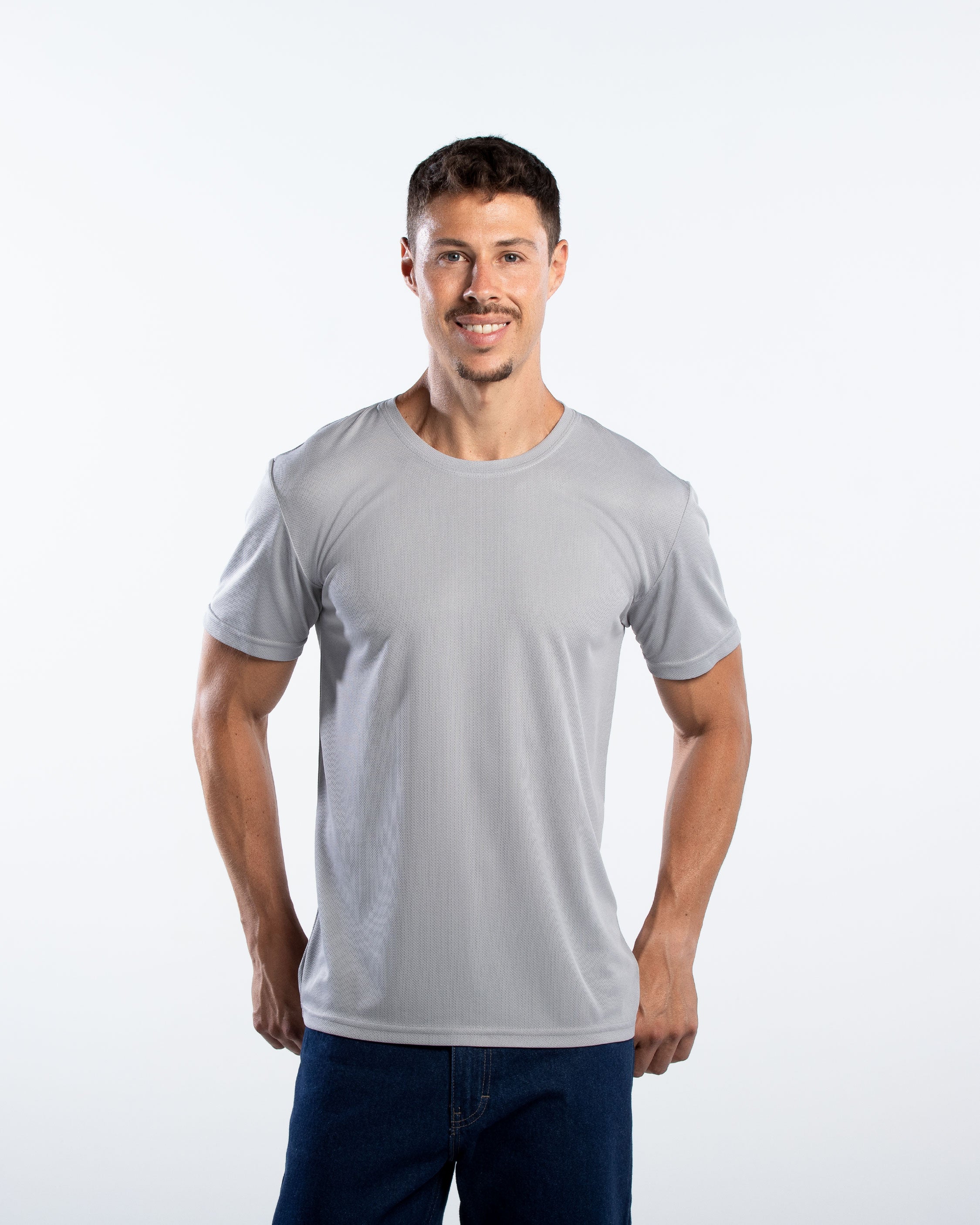 Playera Cuello Redondo Hombre Manga Corta Crew