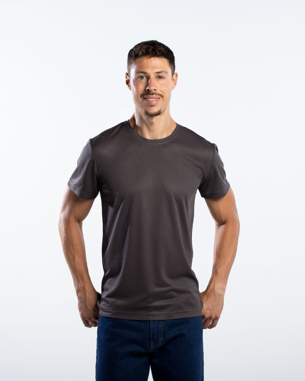 Playera Cuello Redondo Hombre Manga Corta Crew