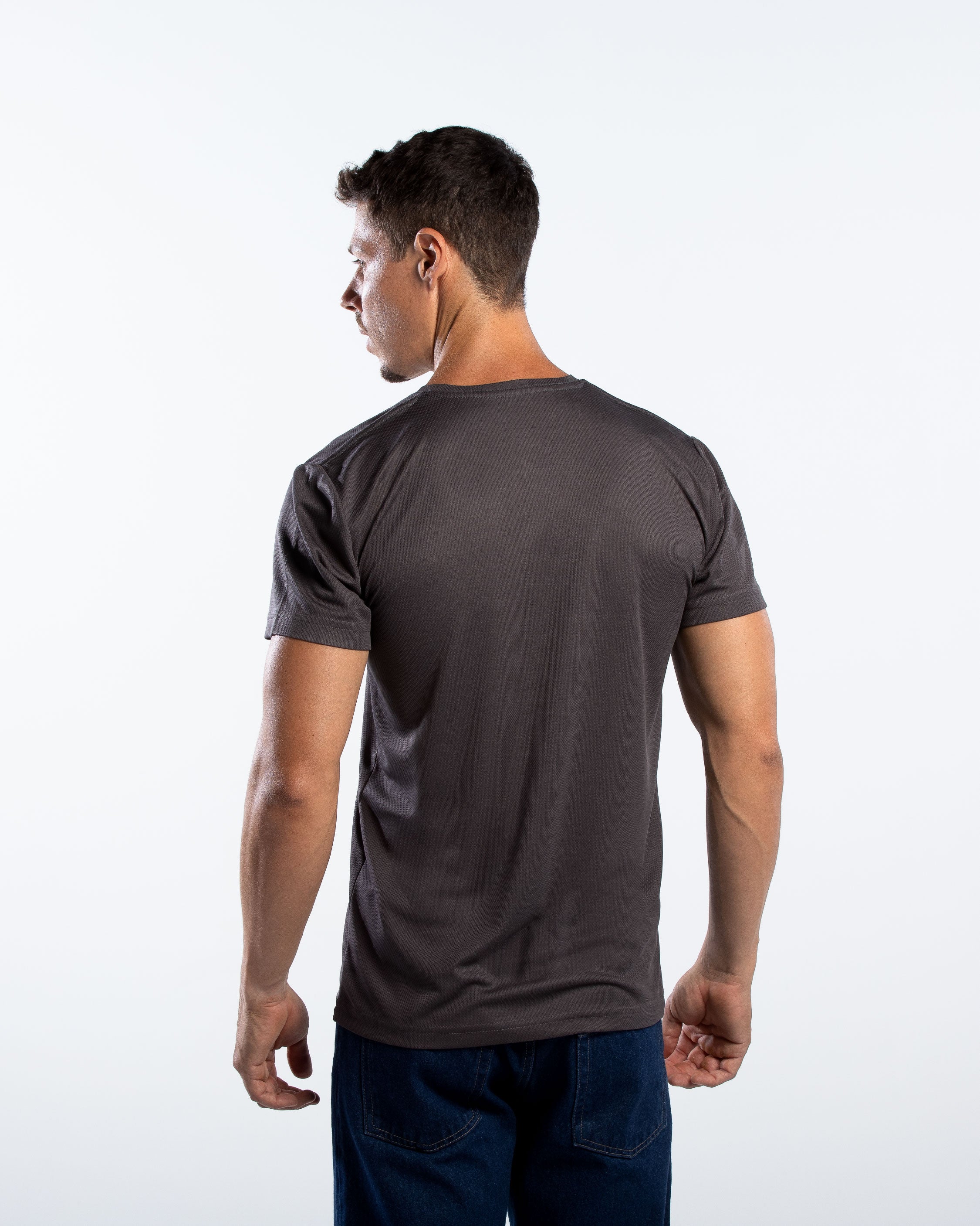 Playera Cuello Redondo Hombre Manga Corta Crew