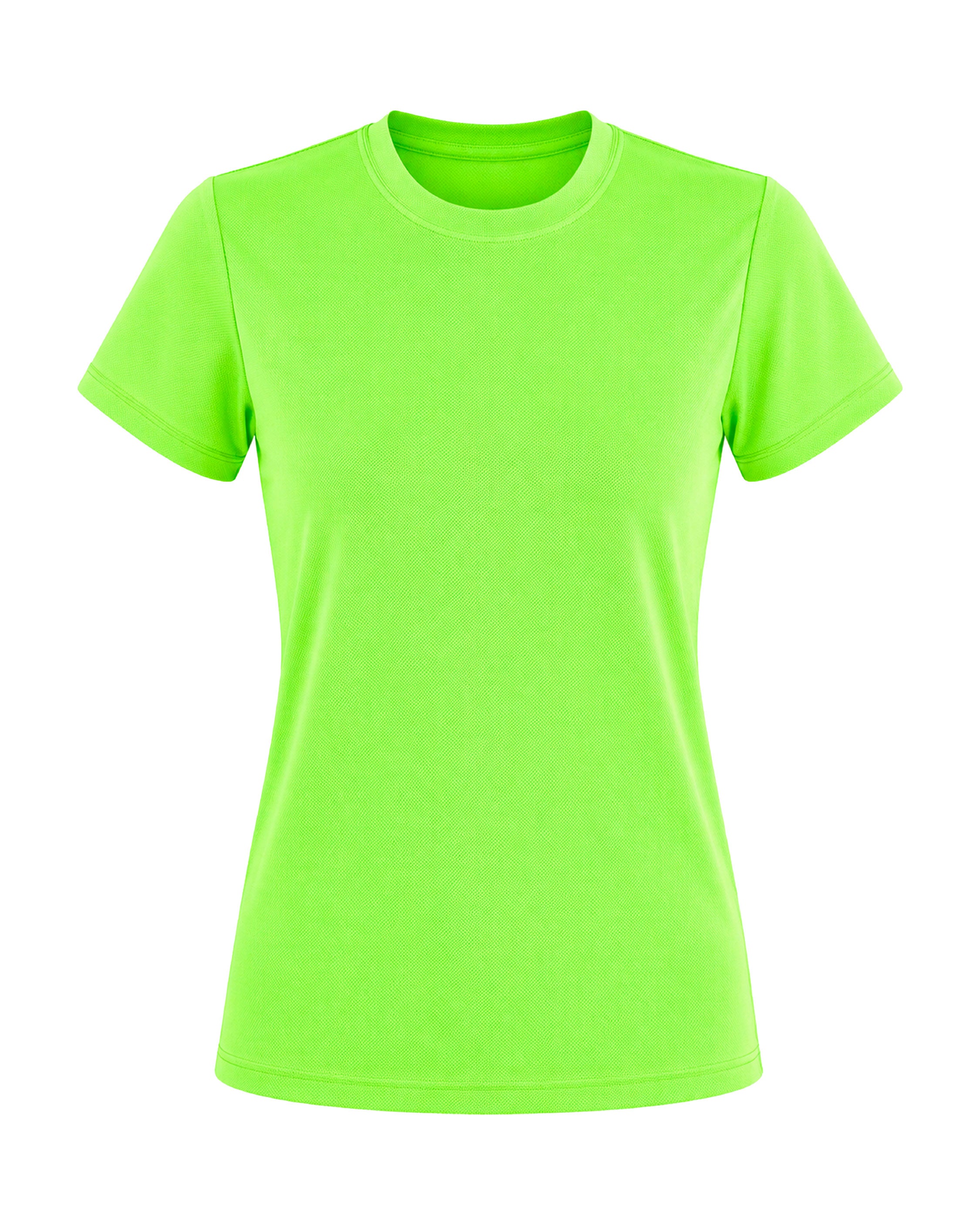 Playera Cuello Redondo Mujer Manga Corta Crew