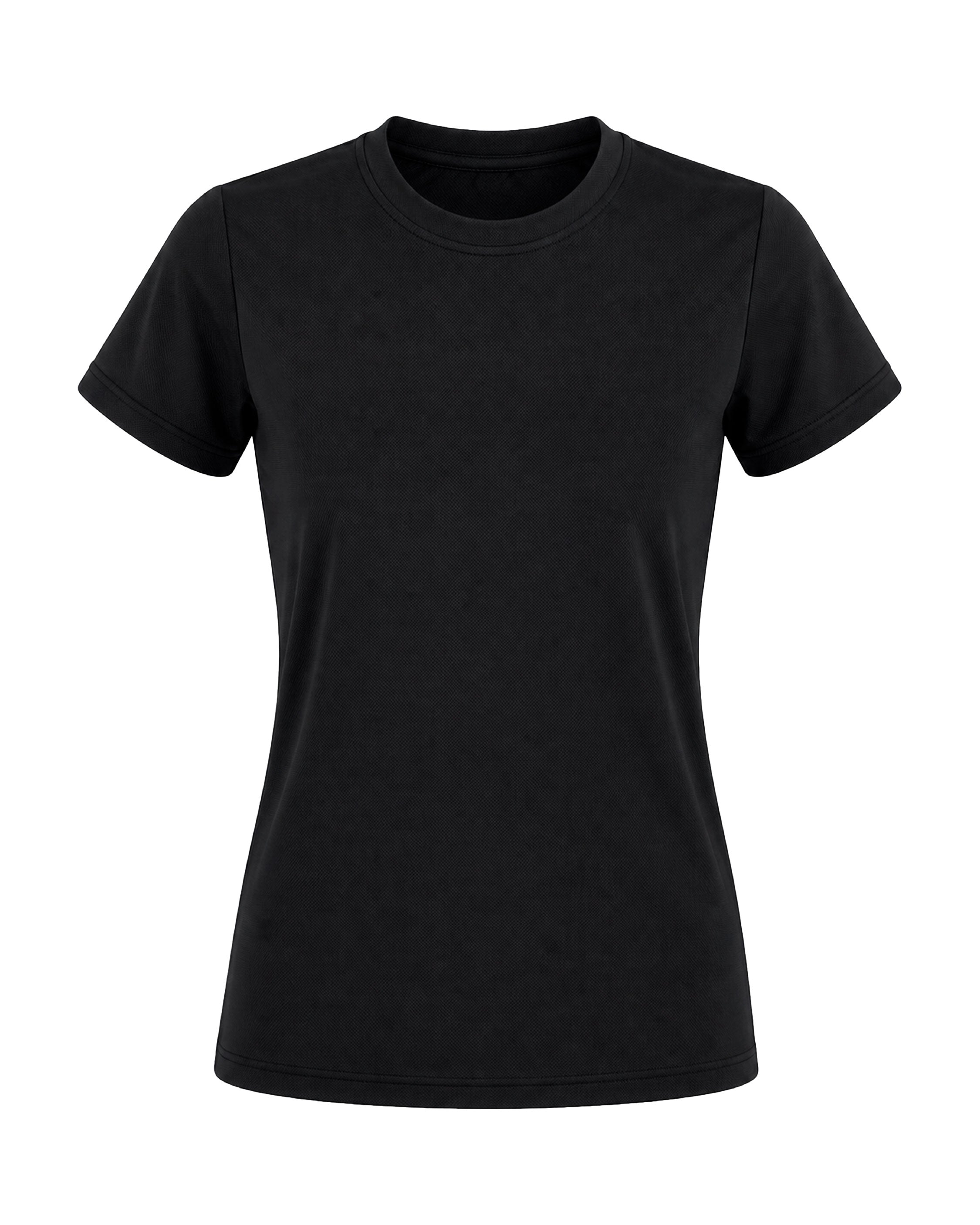 Playera Cuello Redondo Mujer Manga Corta Crew