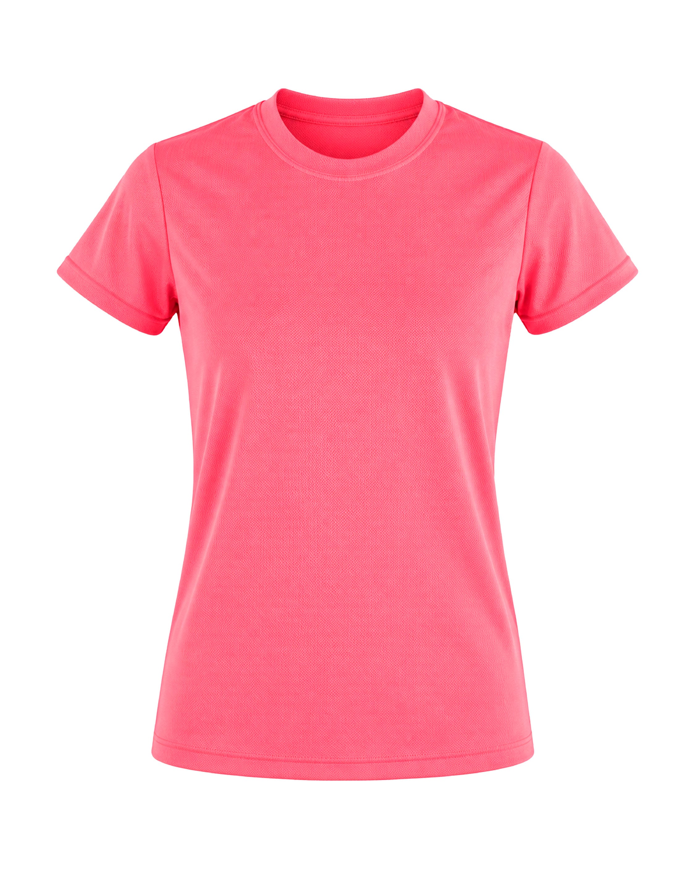 Playera Cuello Redondo Mujer Manga Corta Crew