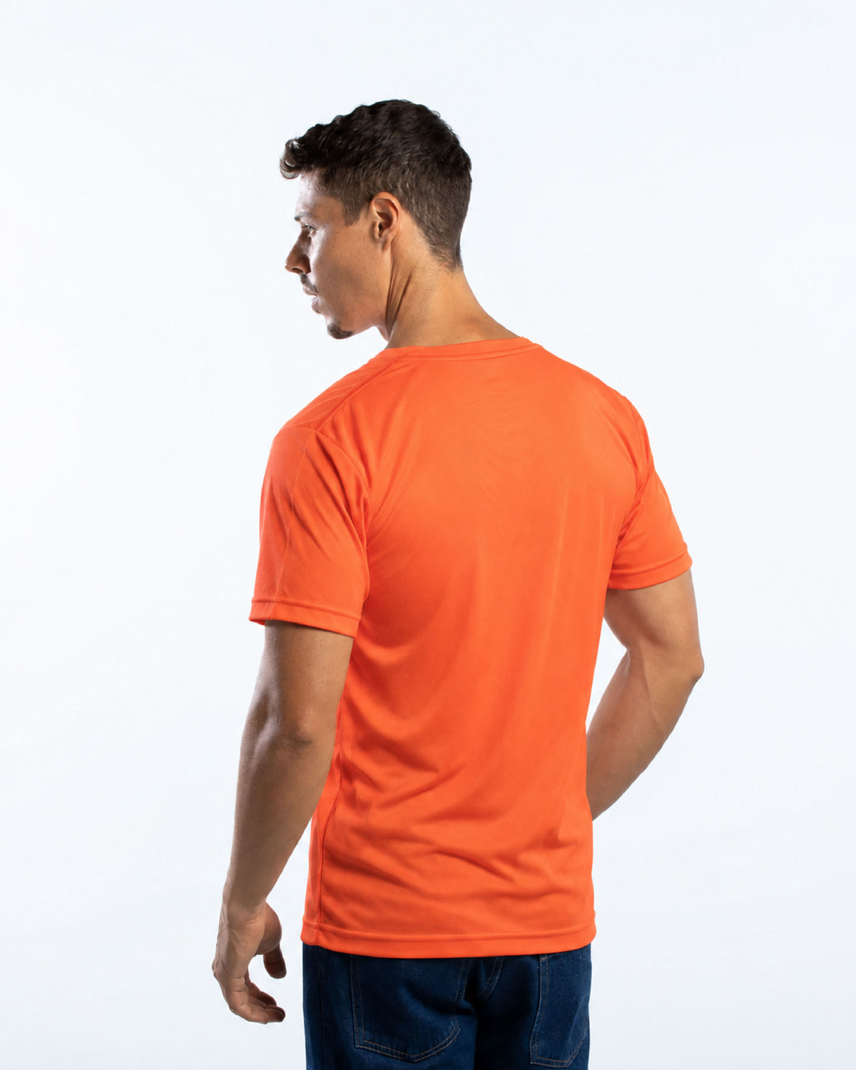Playera Cuello Redondo Hombre Manga Corta Crew