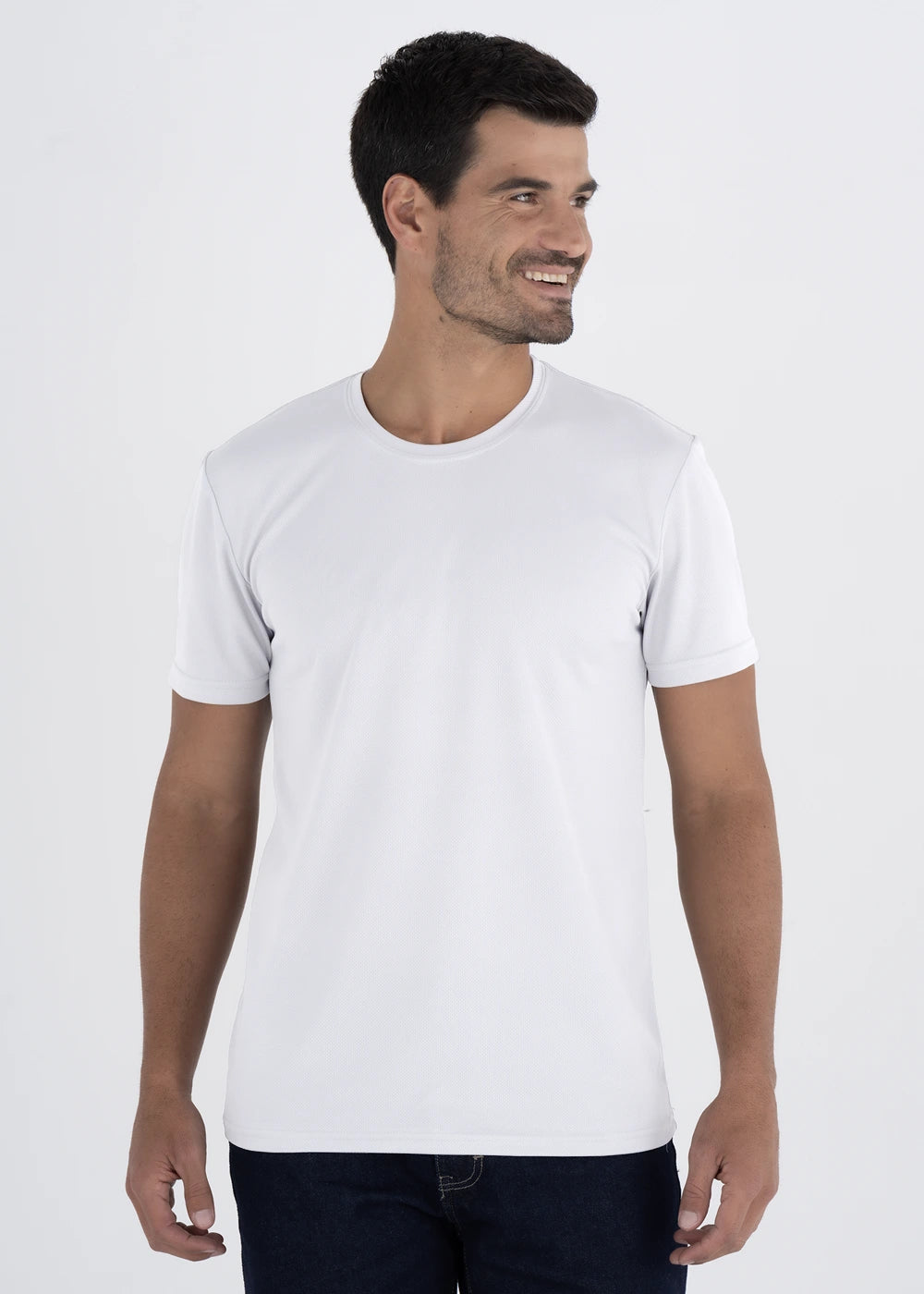 Playera Cuello Redondo Hombre Manga Corta Crew