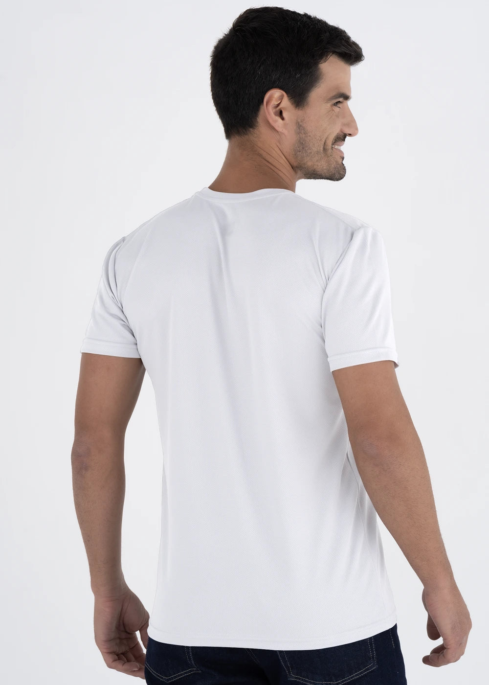 Playera Cuello Redondo Hombre Manga Corta Crew