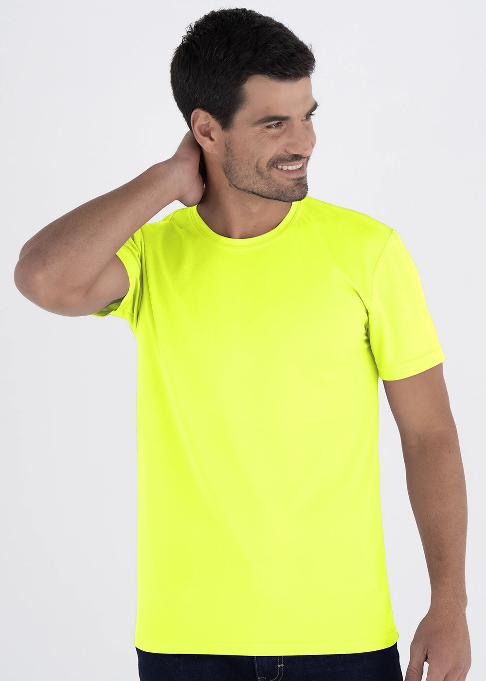 Playera Cuello Redondo Hombre Manga Corta Crew