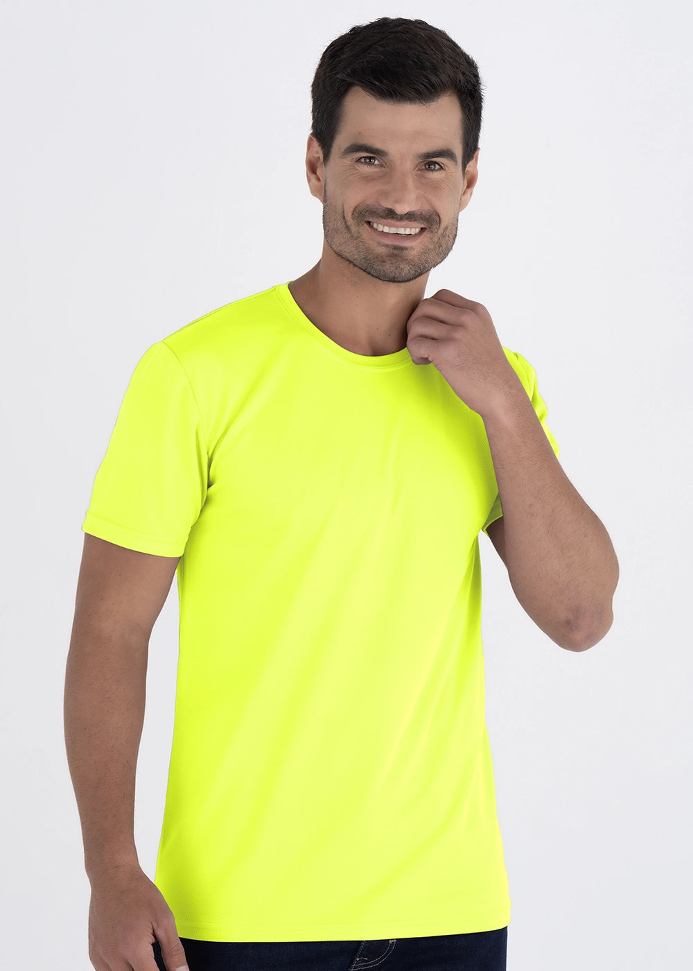 Playera Cuello Redondo Hombre Manga Corta Crew
