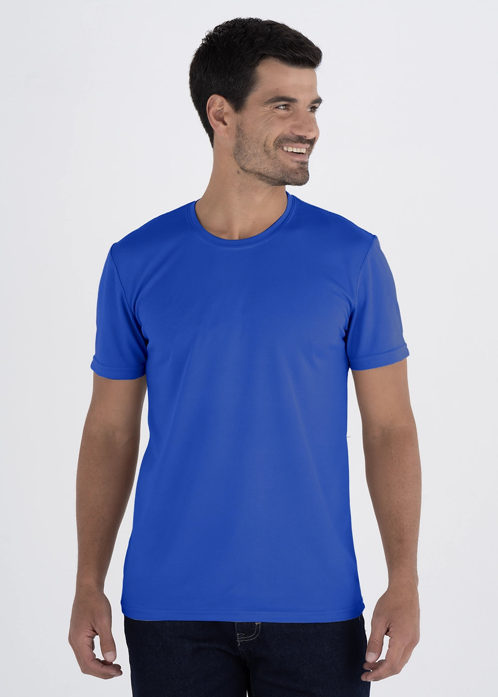 Playera Cuello Redondo Hombre Manga Corta Crew