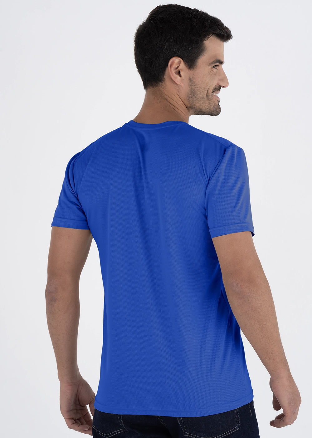 Playera Cuello Redondo Hombre Manga Corta Crew
