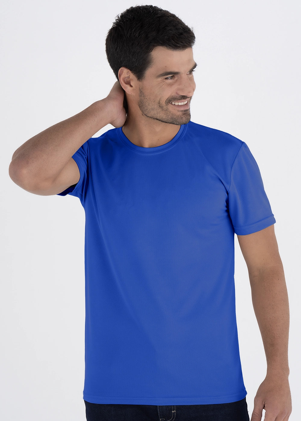 Playera Cuello Redondo Hombre Manga Corta Crew