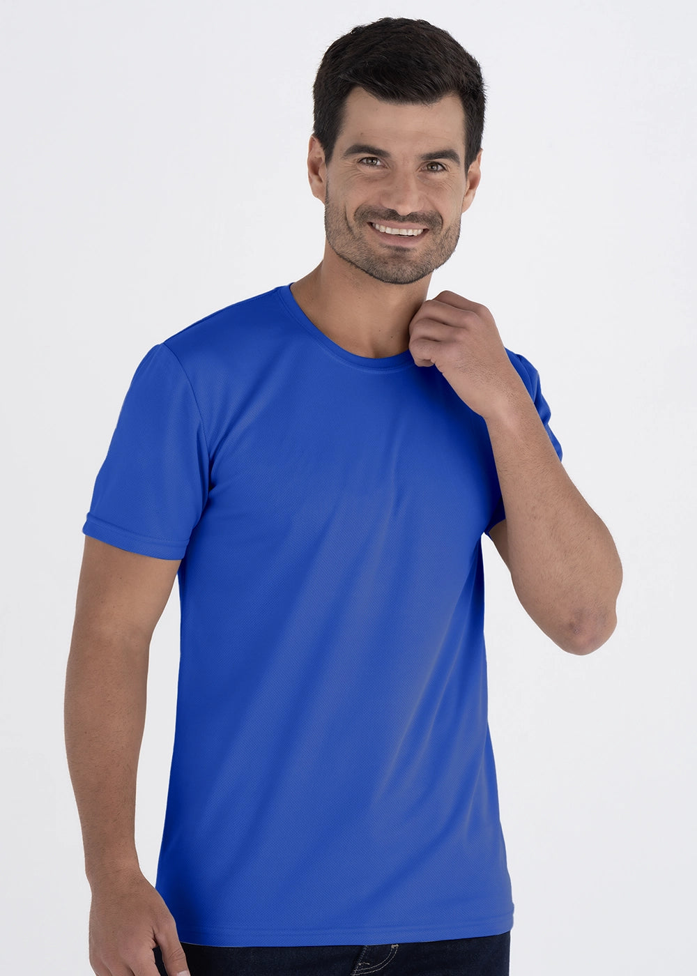 Playera Cuello Redondo Hombre Manga Corta Crew