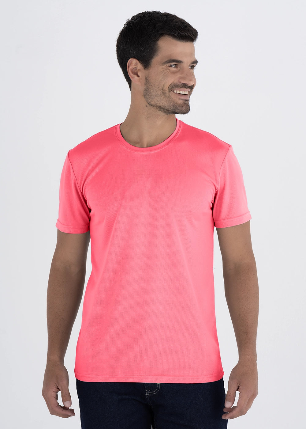 Playera Cuello Redondo Hombre Manga Corta Crew