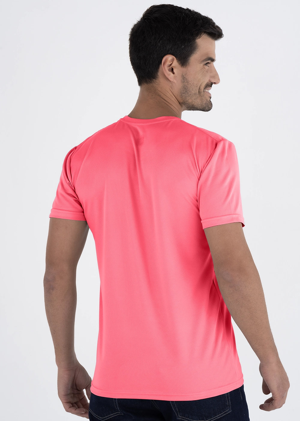 Playera Cuello Redondo Hombre Manga Corta Crew