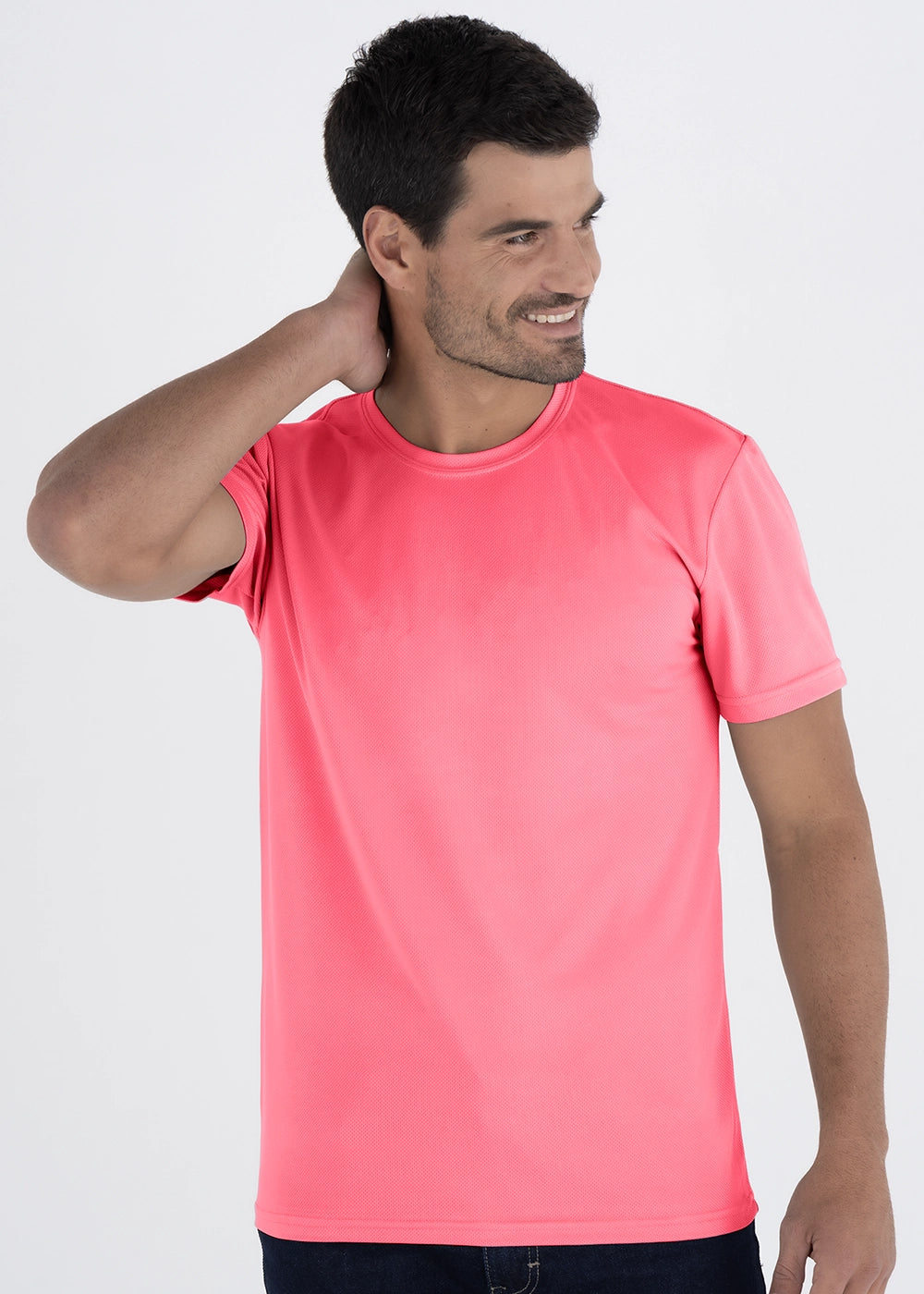 Playera Cuello Redondo Hombre Manga Corta Crew