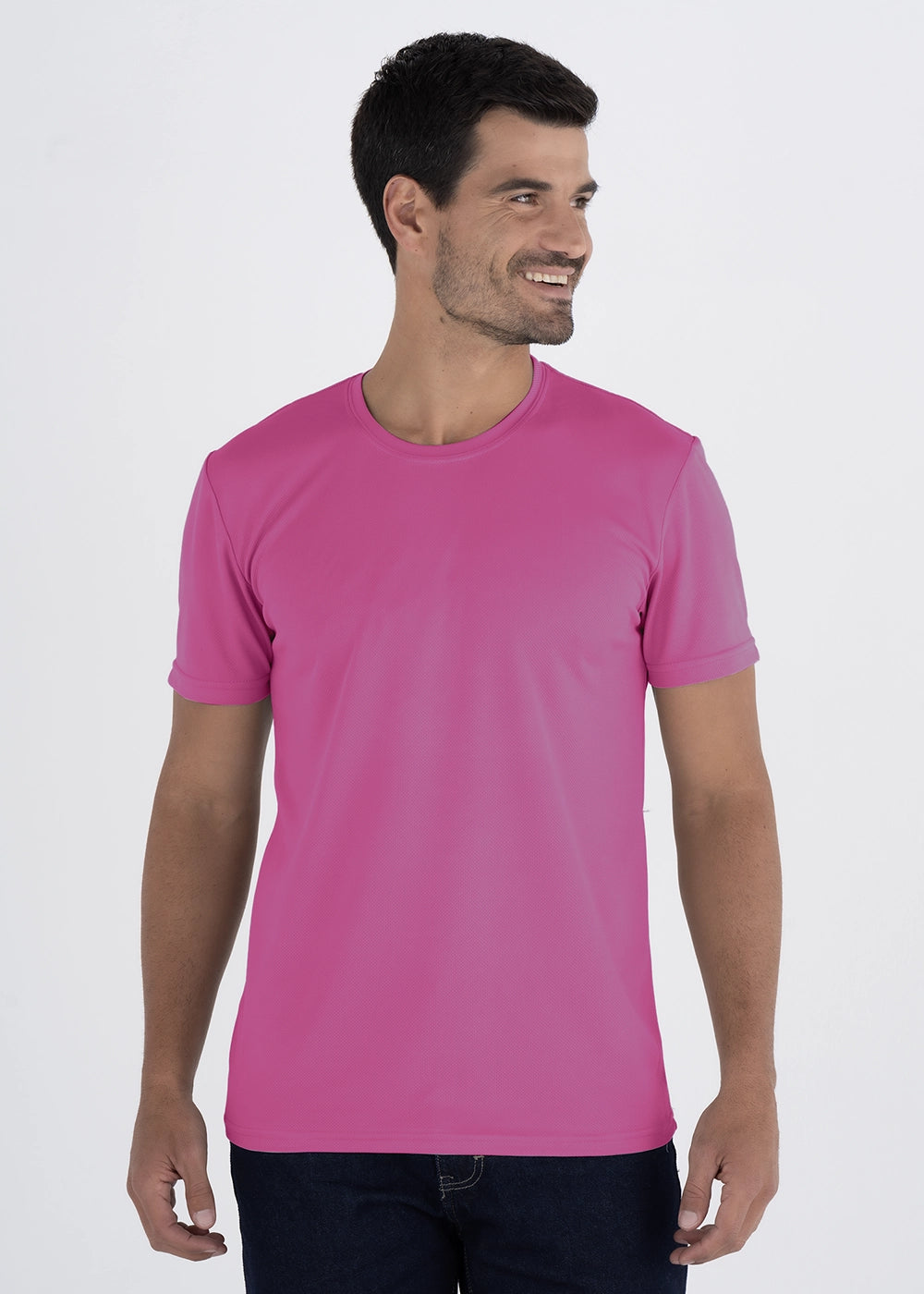 Playera Cuello Redondo Hombre Manga Corta Crew