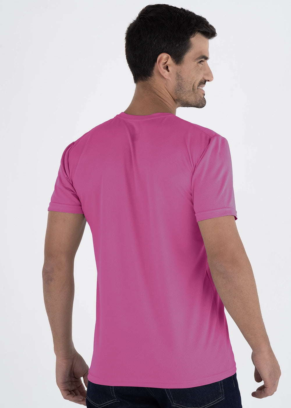 Playera Cuello Redondo Hombre Manga Corta Crew