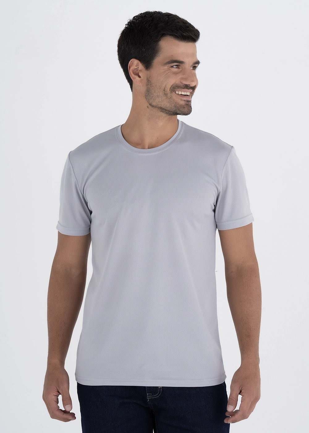Playera Cuello Redondo Hombre Manga Corta Crew