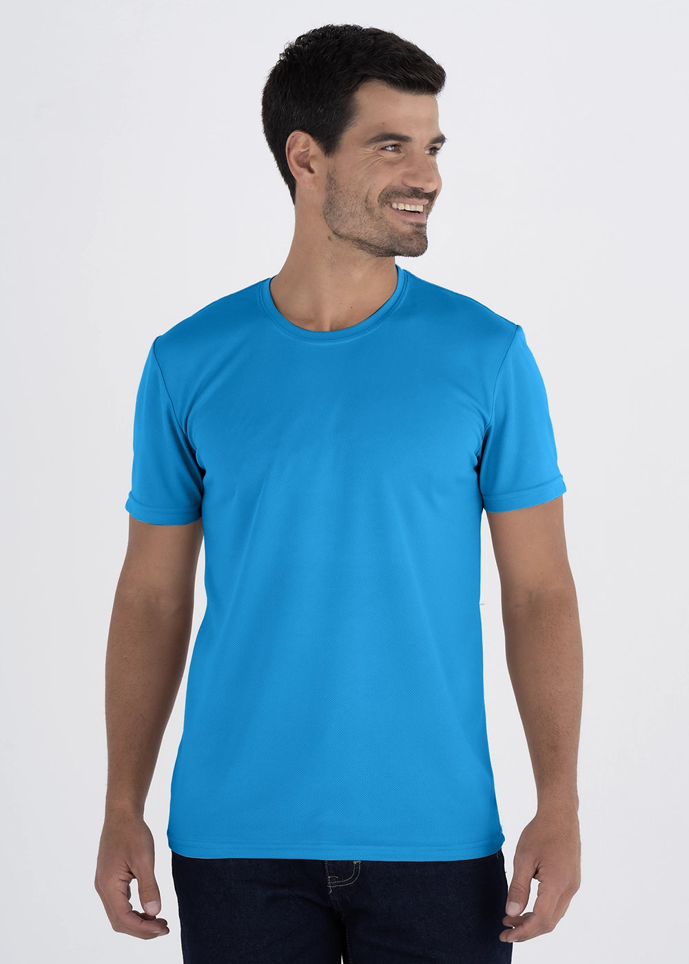 Playera Cuello Redondo Hombre Manga Corta Crew