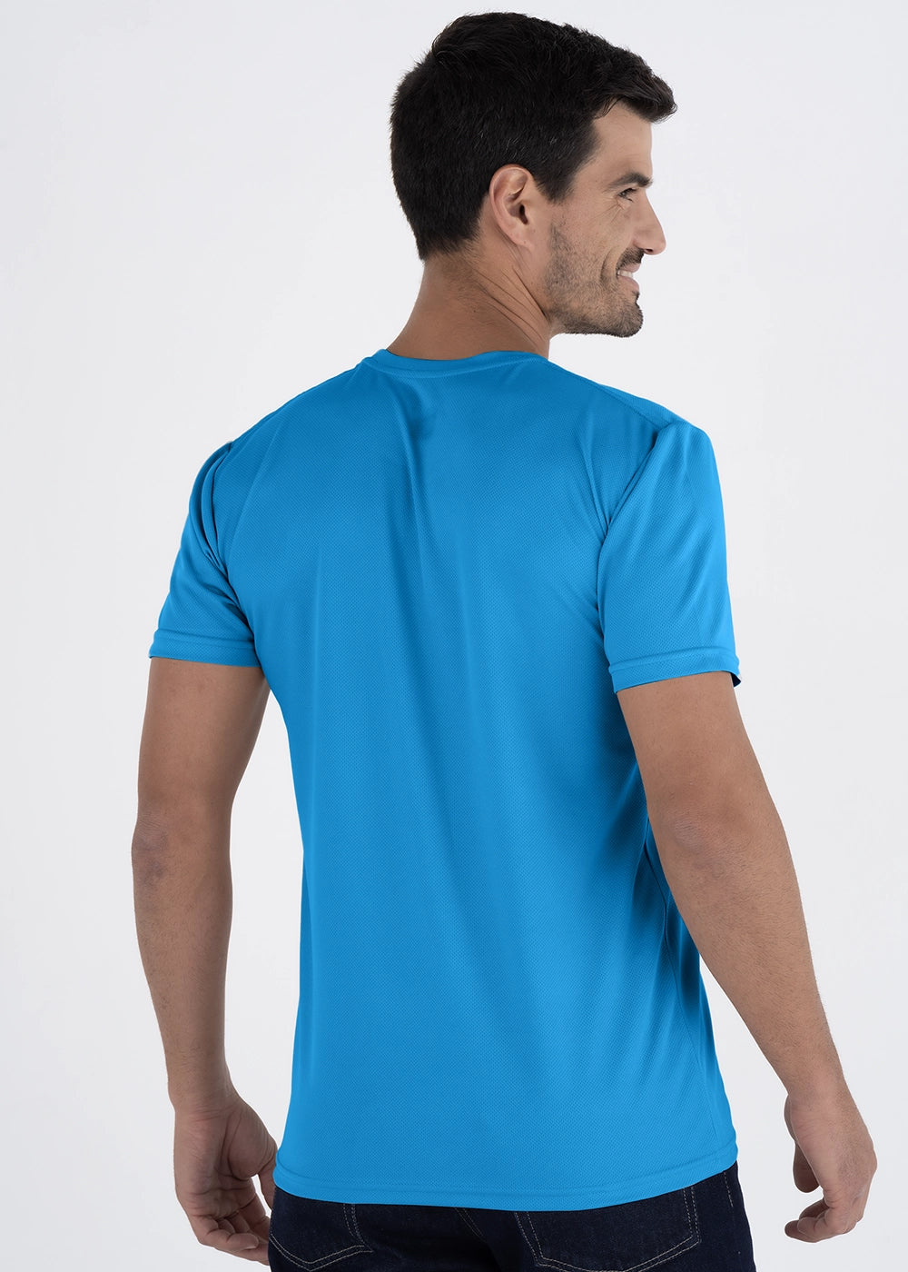 Playera Cuello Redondo Hombre Manga Corta Crew