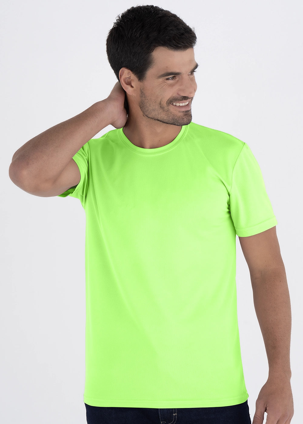 Playera Cuello Redondo Hombre Manga Corta Crew