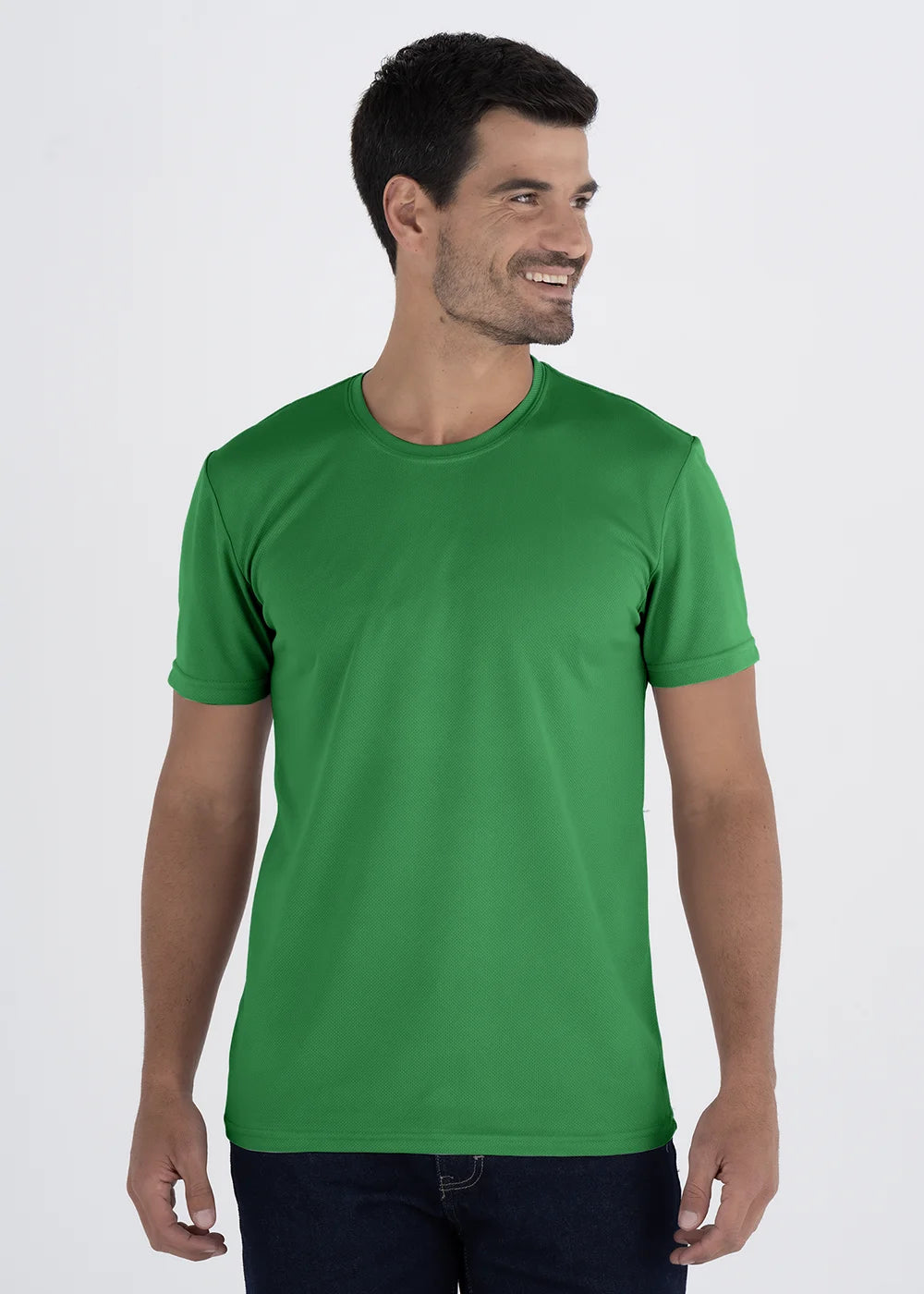 Playera Cuello Redondo Hombre Manga Corta Crew