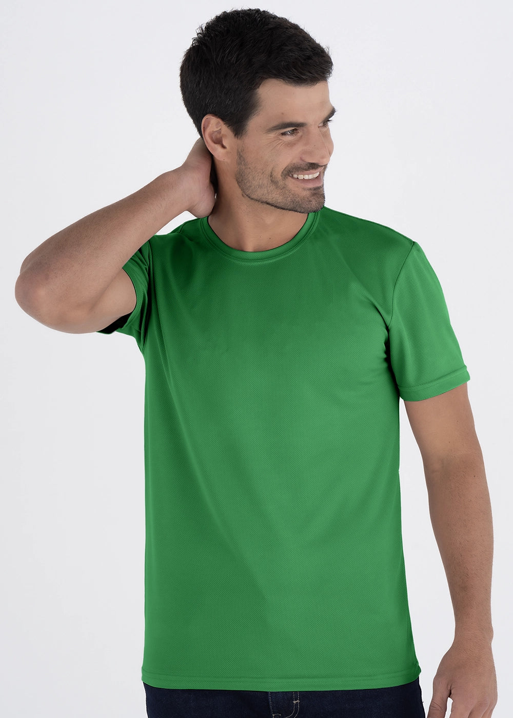 Playera Cuello Redondo Hombre Manga Corta Crew