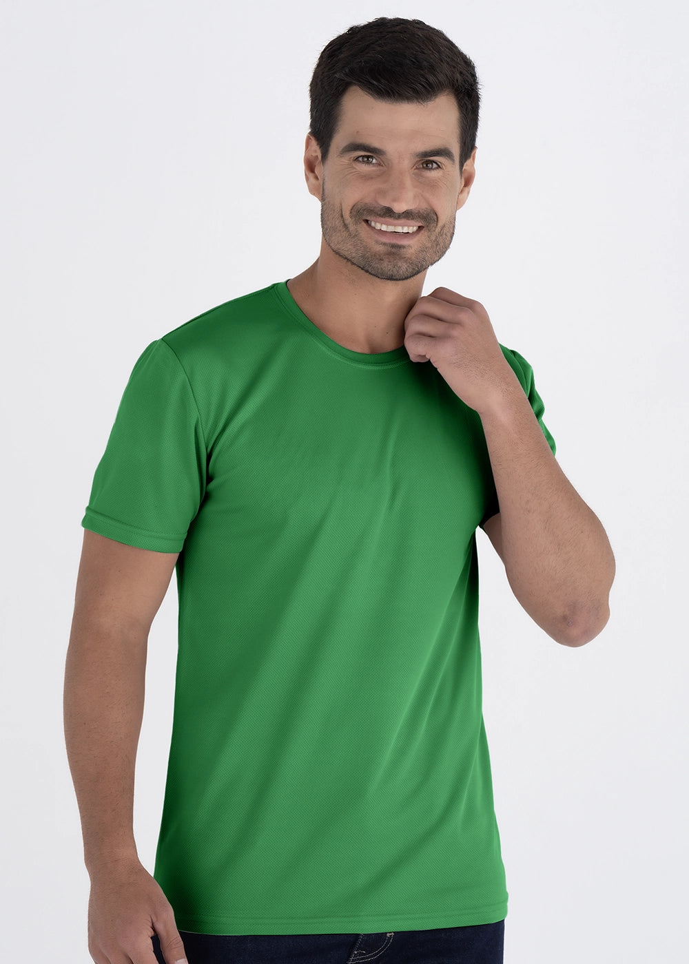 Playera Cuello Redondo Hombre Manga Corta Crew
