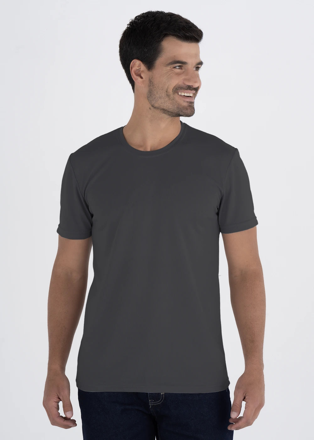 Playera Cuello Redondo Hombre Manga Corta Crew