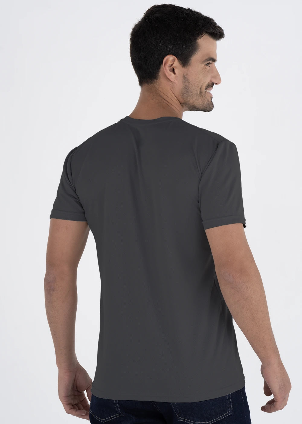 Playera Cuello Redondo Hombre Manga Corta Crew