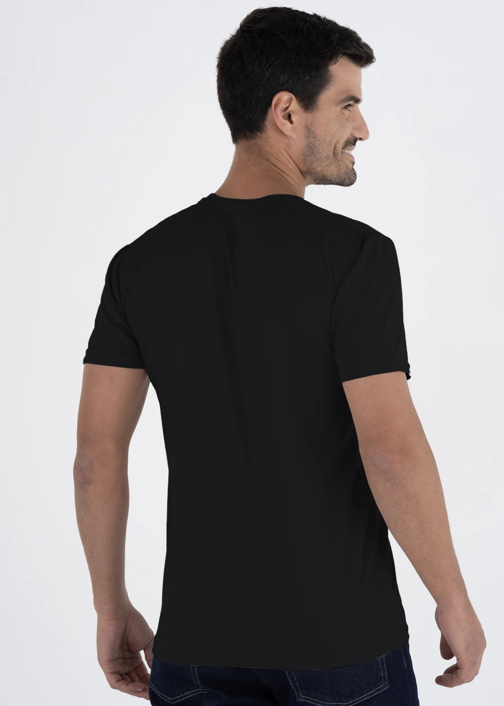 Playera Cuello Redondo Hombre Manga Corta Crew