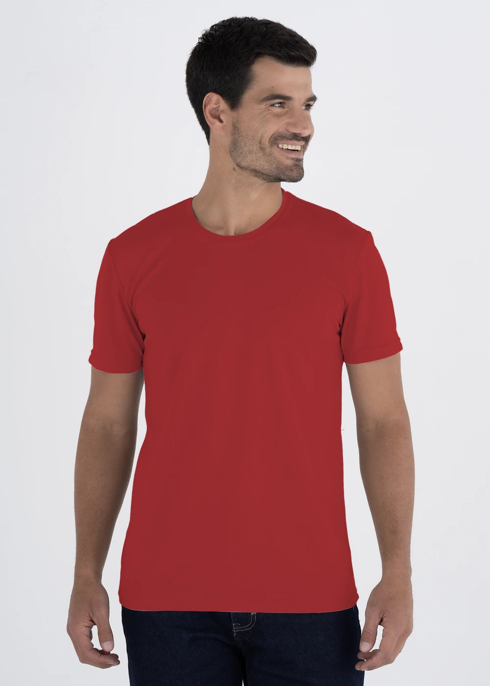 Playera Cuello Redondo Hombre Manga Corta Crew