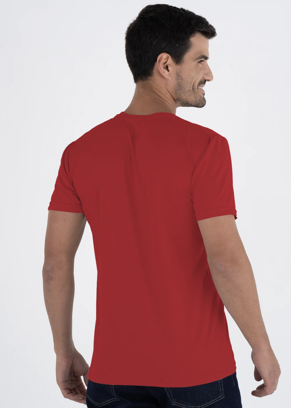 Playera Cuello Redondo Hombre Manga Corta Crew