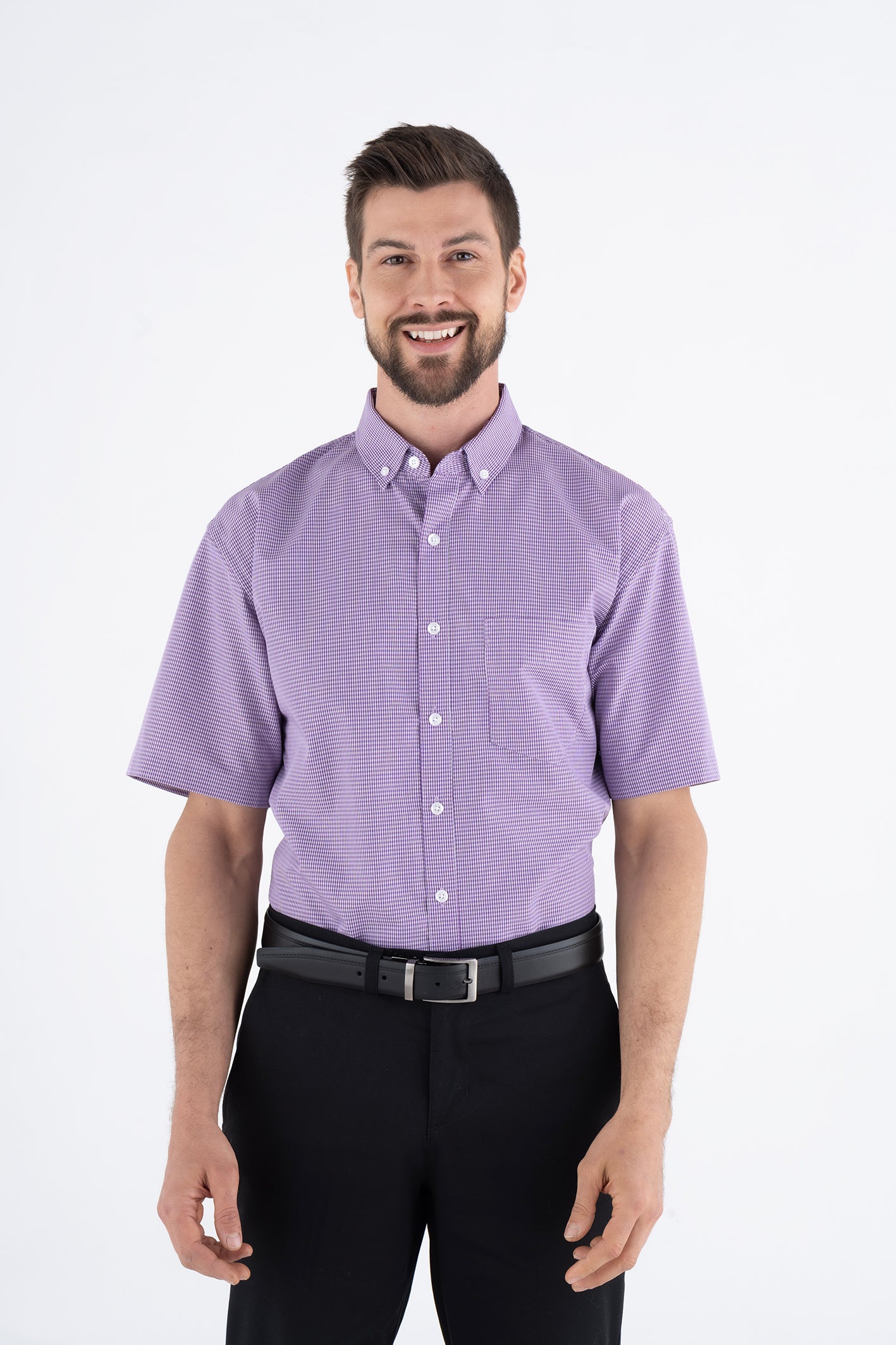 Camisa Hombre Manga Corta Dover