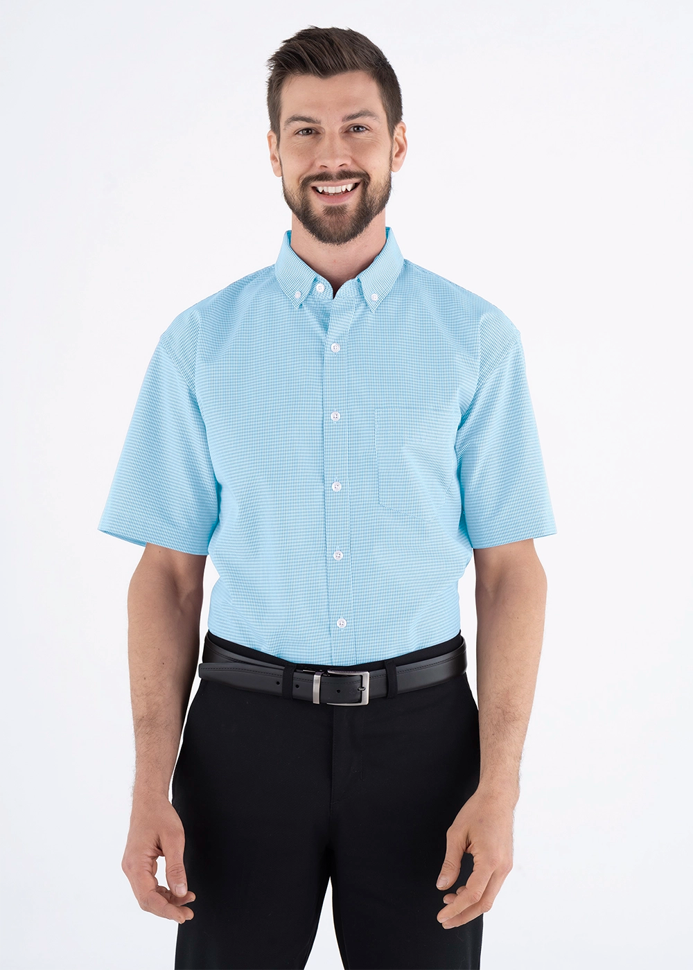 Camisa Hombre Manga Corta Dover