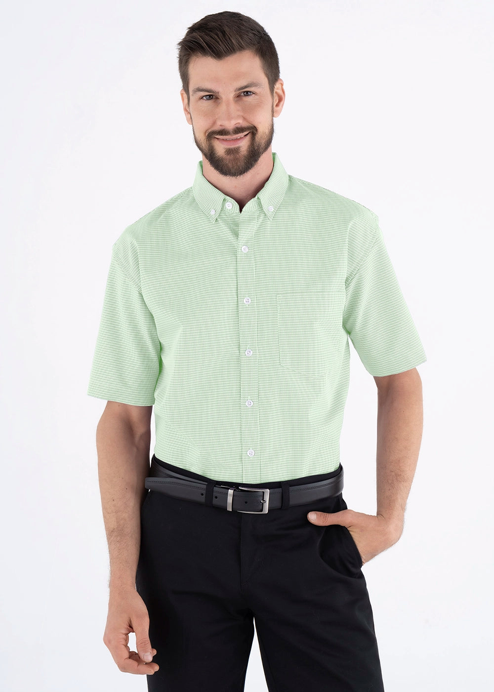 Camisa Hombre Manga Corta Dover
