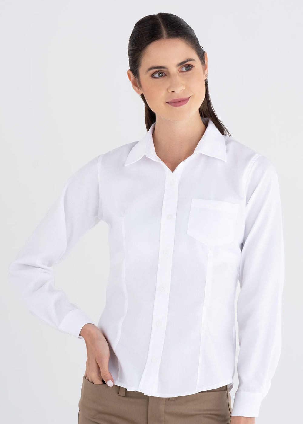 Blusa Mujer Manga Larga Pima