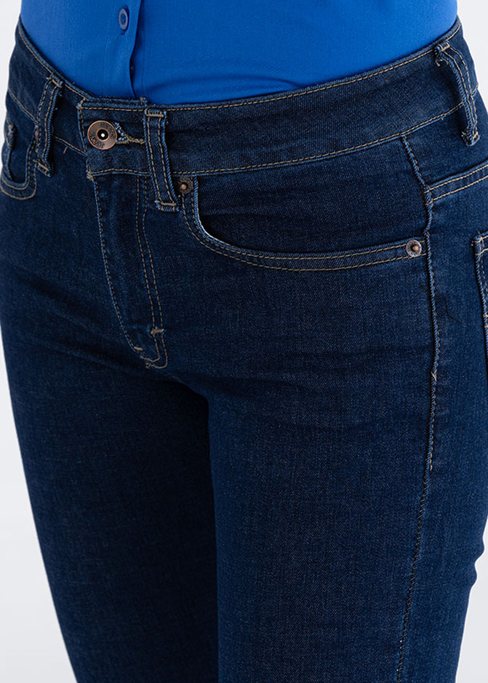 Pantalón Mujer Mezclilla Stone – Mezclilla