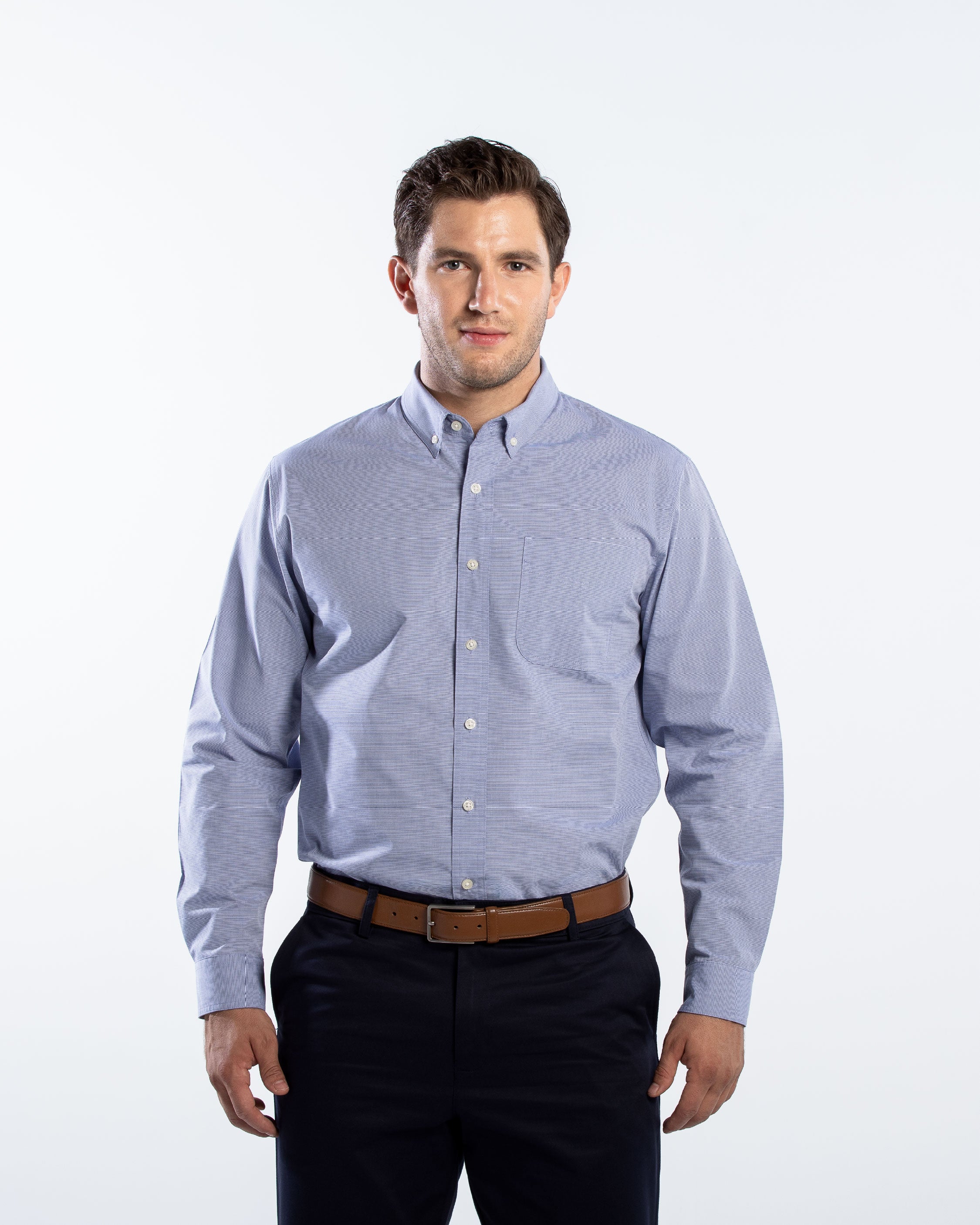 Camisa Hombre Manga Larga Dublín