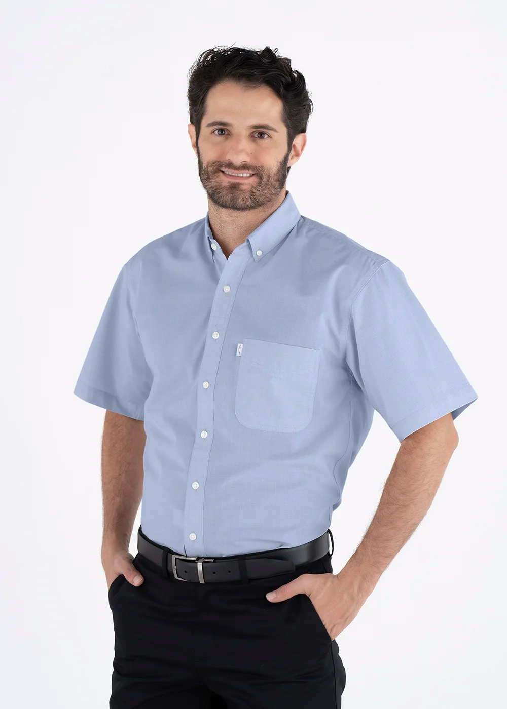 Camisa Hombre Manga Corta Dublín