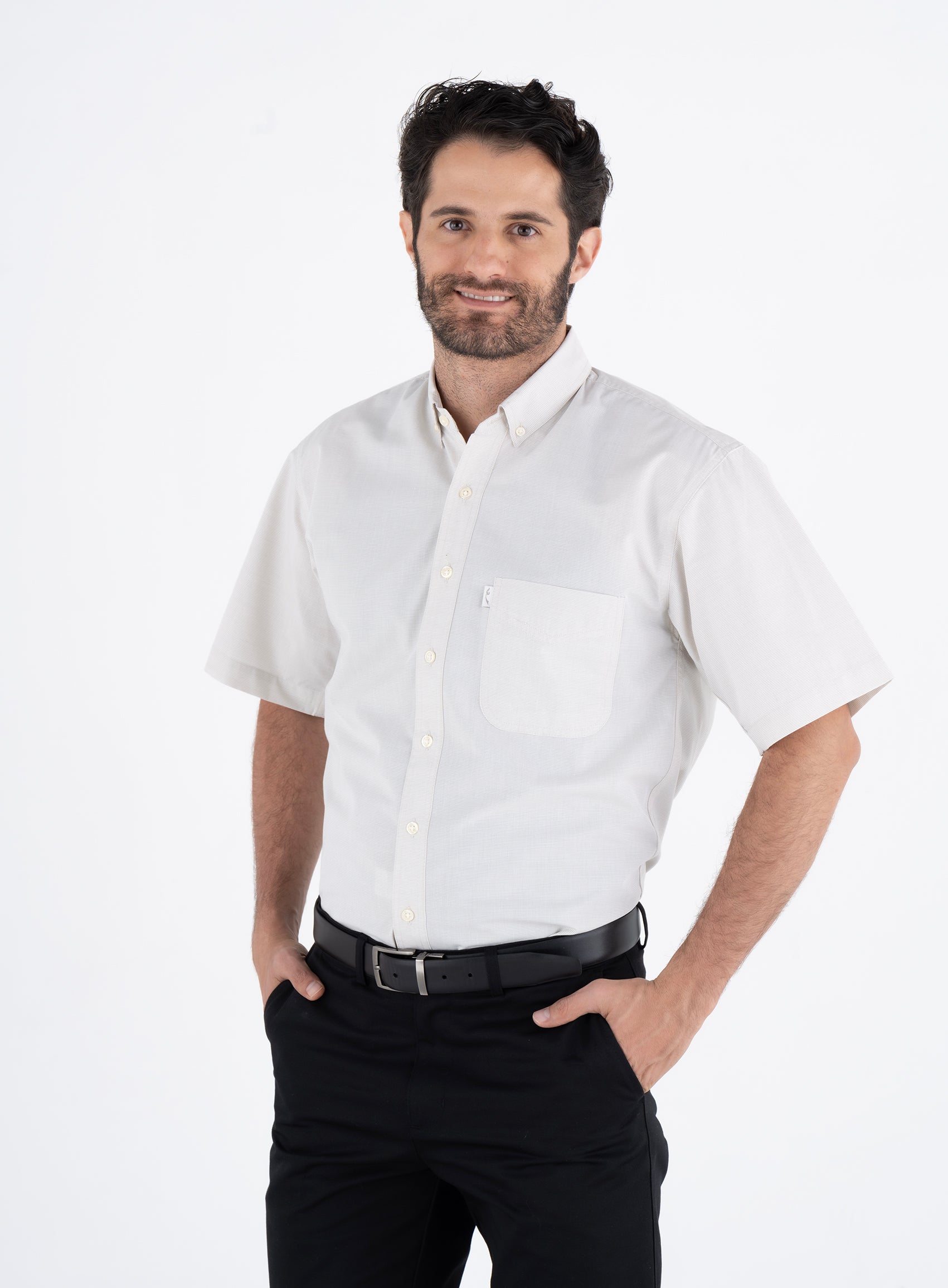 Camisa Hombre Manga Corta Dublín