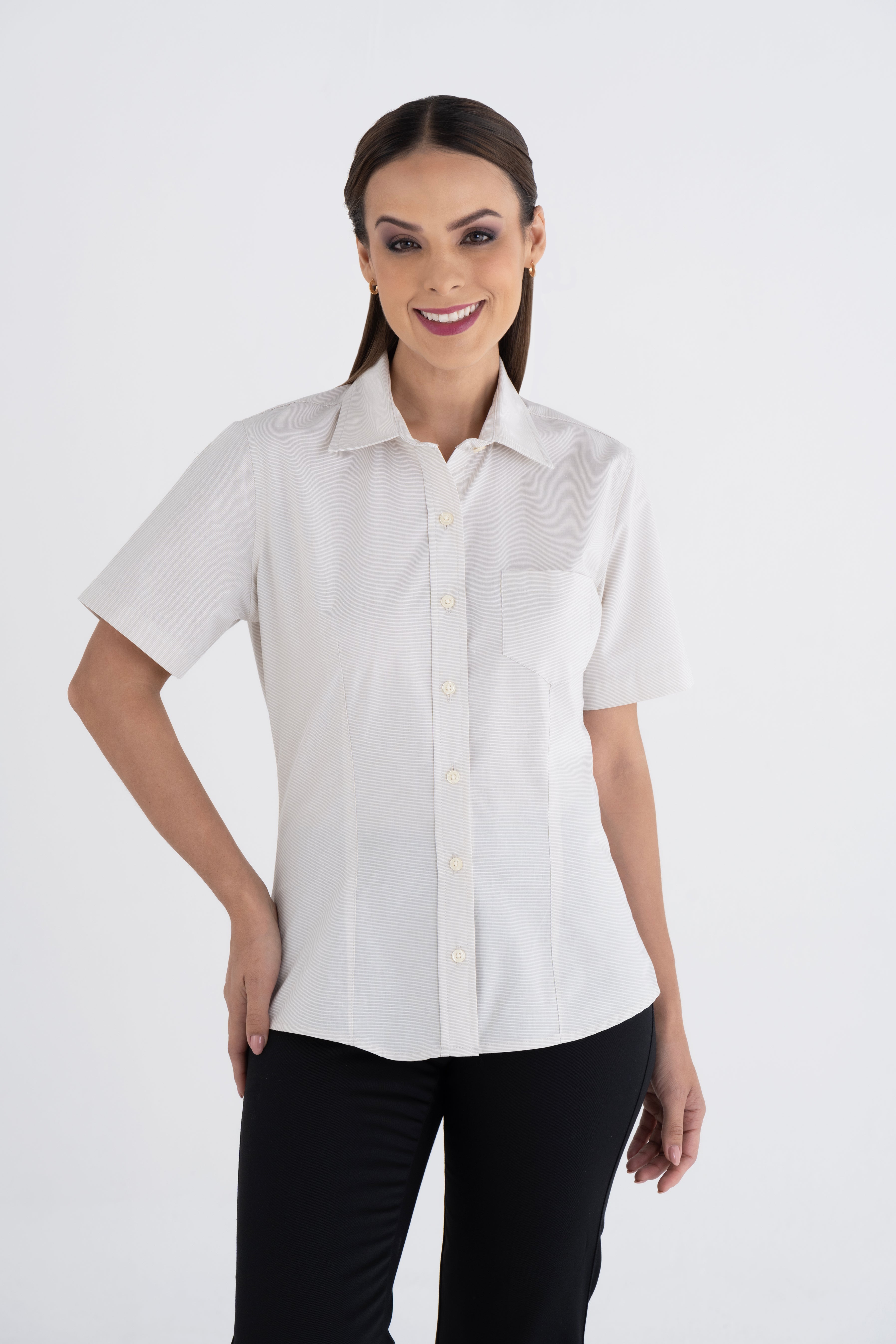 Blusa Mujer Manga Corta Dublín