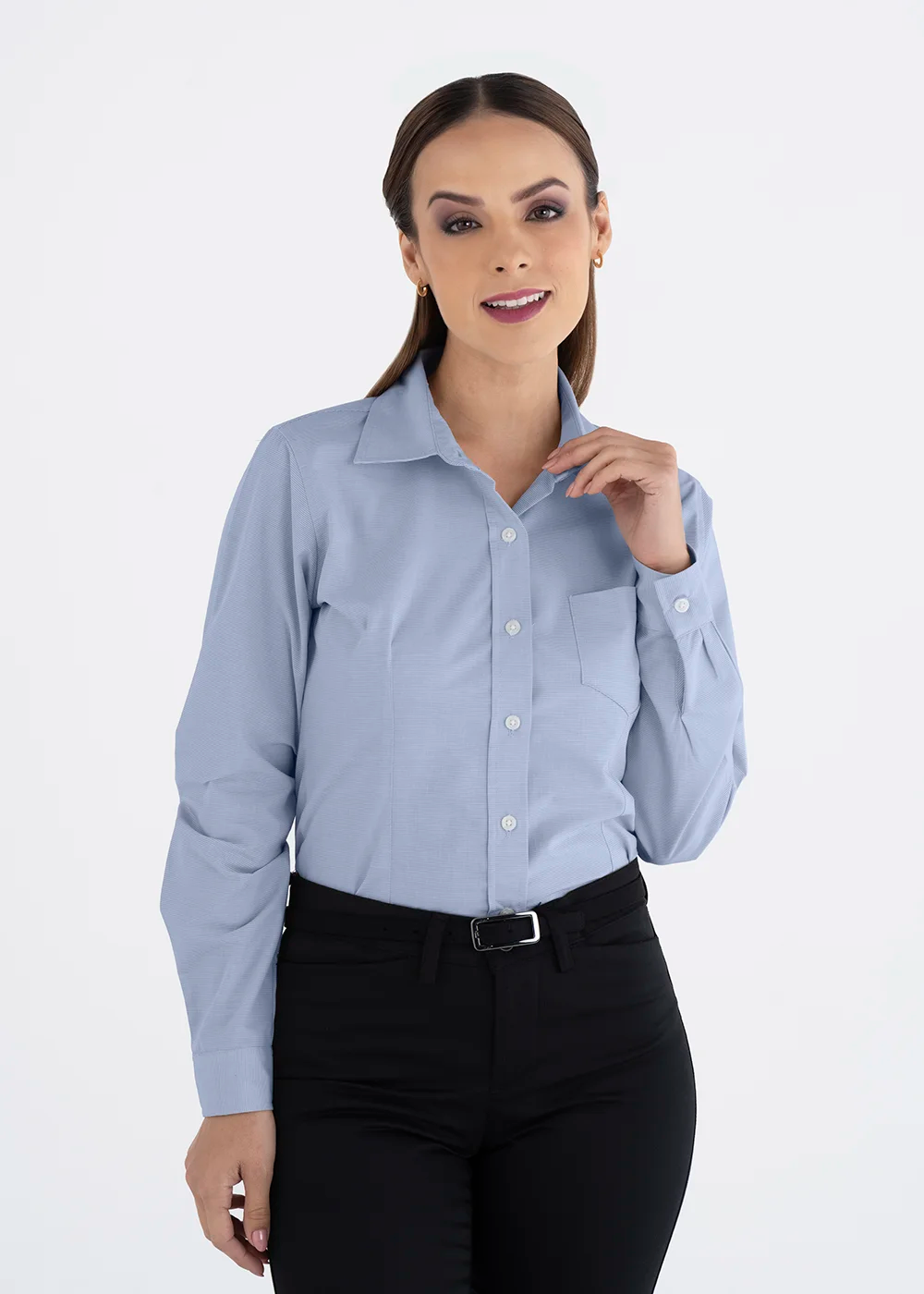 Blusa Mujer Manga Larga Dublín