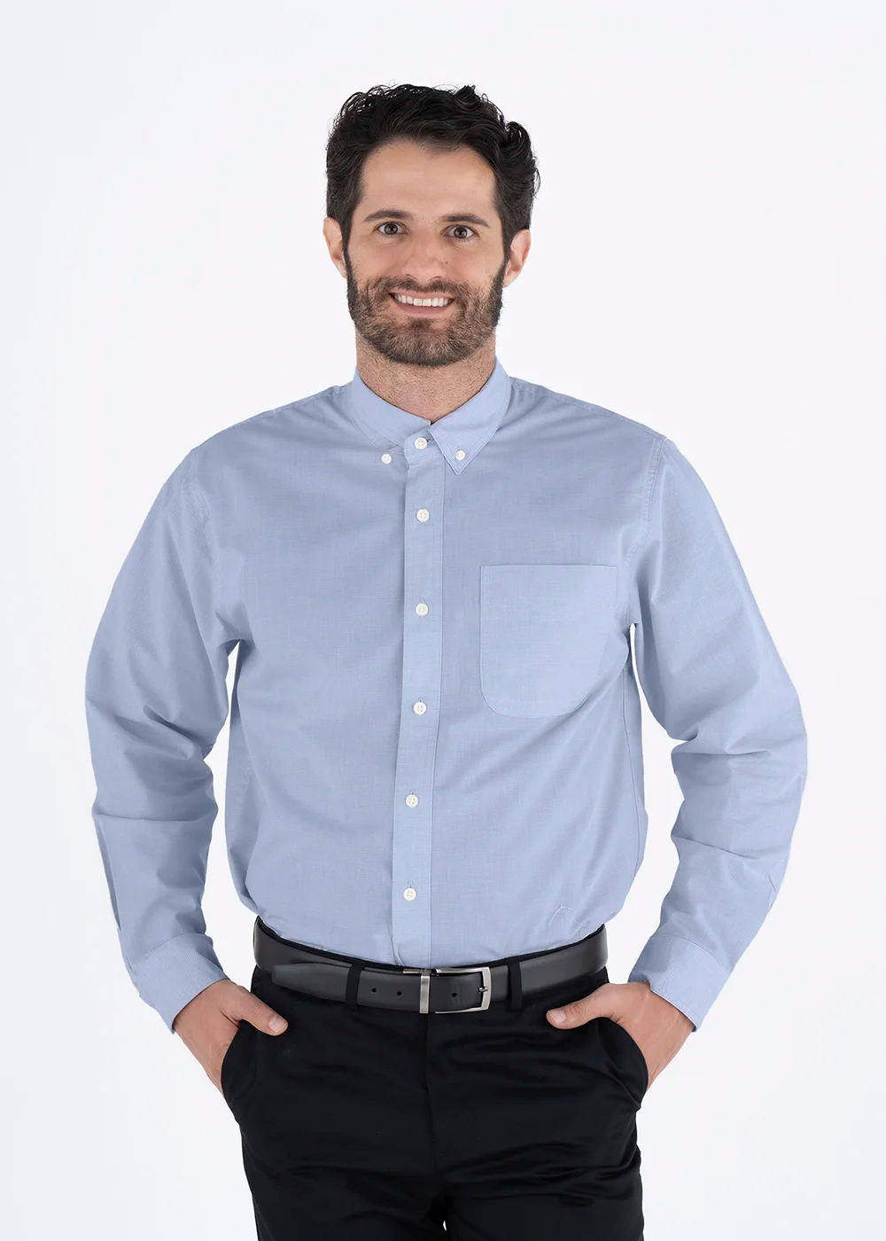 Camisa Hombre Manga Larga Dublín