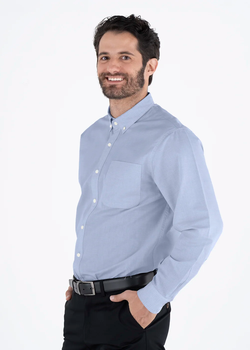 Camisa Hombre Manga Larga Dublín
