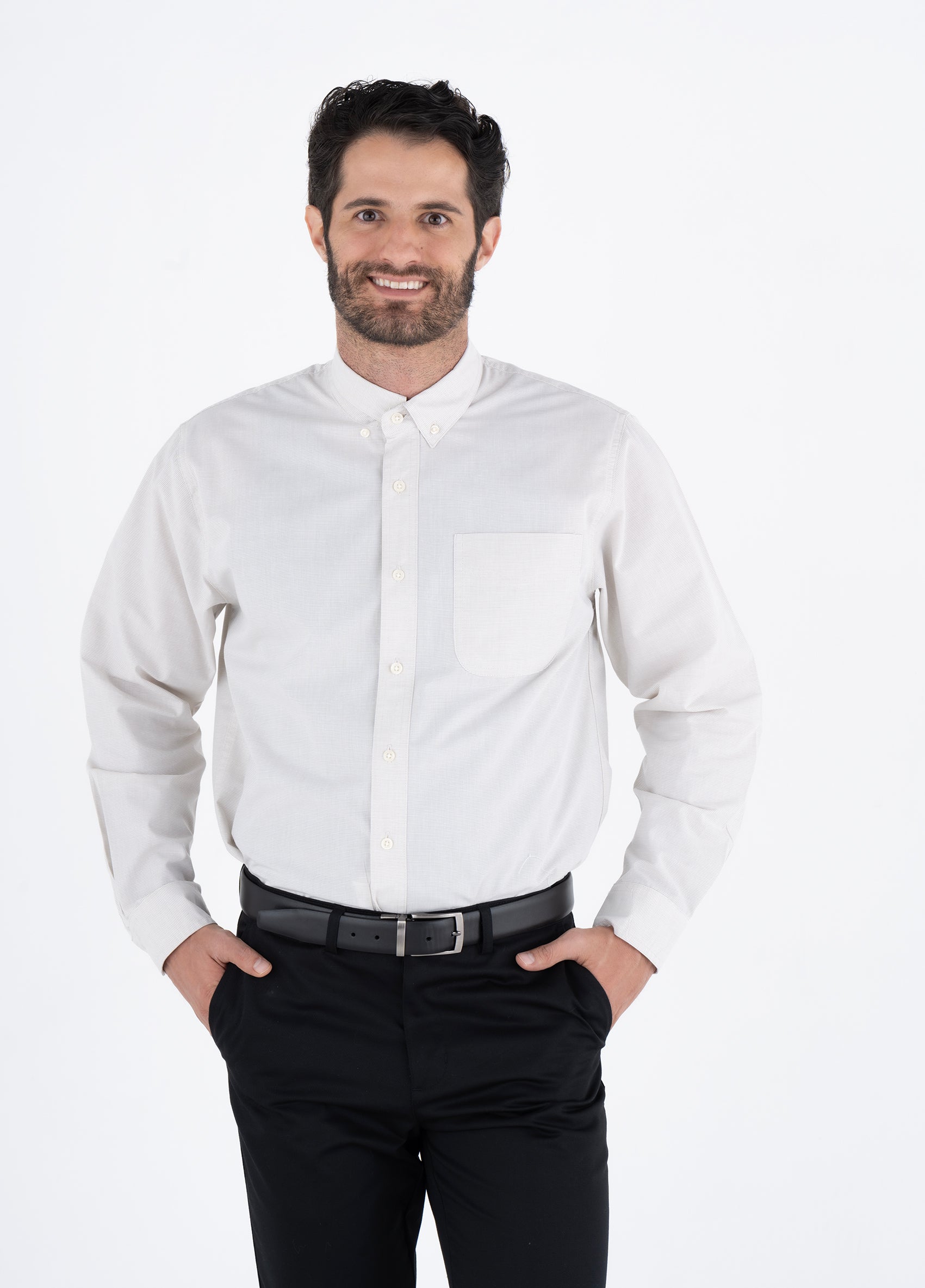 Camisa Hombre Manga Larga Dublín