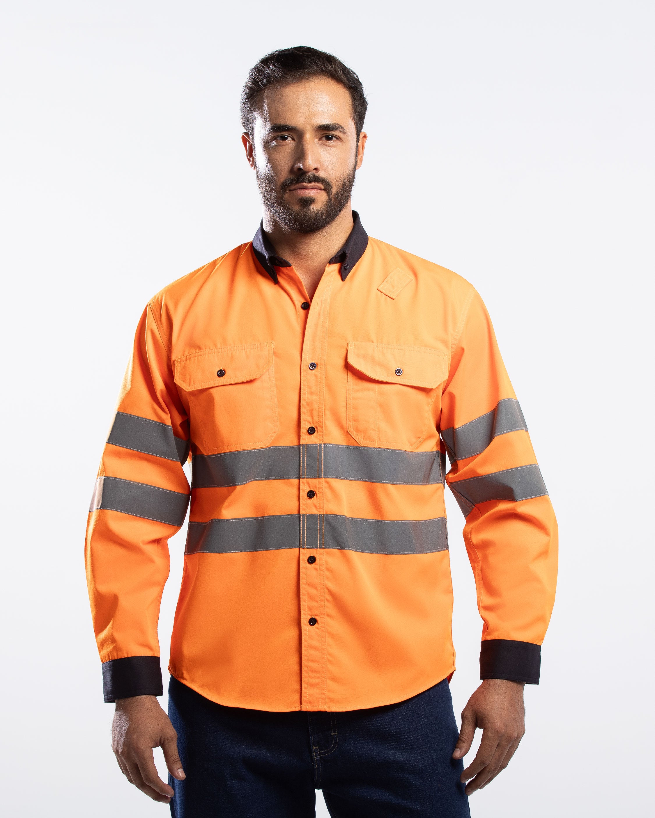 Camisa Hombre Manga larga Hi Vis